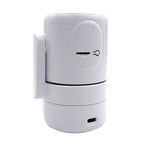 Lateral de cámara Sentinel Pro con ranura para tarjeta Micro SD y botón de configuración