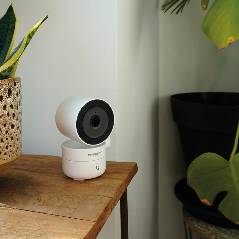 Cámara Wifi Motorizada Interior 4mp Sentinel Pro Energeeks — Seguridad