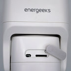 Cámara de seguridad 4G Energeeks con panel solar y antenas para exteriores