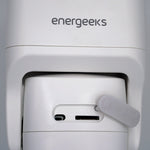 Cámara de seguridad 4G Energeeks con panel solar y antenas para exteriores