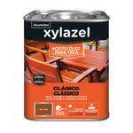 Aceite para teca Xylazel color teca acabado sedoso con filtro solar para maderas exóticas