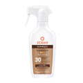 Bote de leche protectora solar Ecran Sunnique Broncea+ SPF 30 con aplicador en spray de 270ml