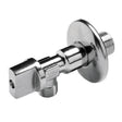 Llave Escuadra MT 1/2" x 3/8" Cierre Esférico Cromo