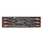 Caja de Herramientas Metálica Cantilever RATIO 6978 - Set Profesional 63 Piezas