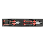 Caja de Herramientas Metálica Cantilever RATIO 6978 - Set Profesional 63 Piezas