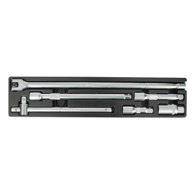 Caja de Herramientas Metálica Cantilever RATIO 6978 - Set Profesional 63 Piezas