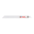 Sierra sable Milwaukee Sawzall Bi-Metal 10/14 TPI para uso general en metal y madera.