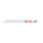 Sierra sable Milwaukee Sawzall Bi-Metal 10/14 TPI para uso general en metal y madera.
