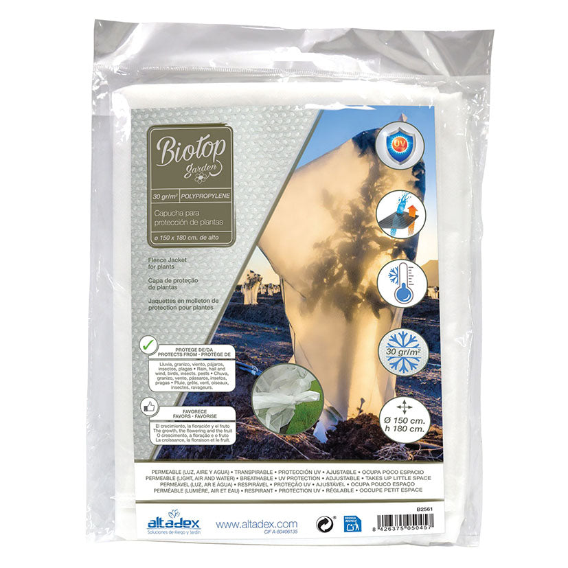 Pack de capucha térmica Altadex Artic para protección de plantas 150x180 cm