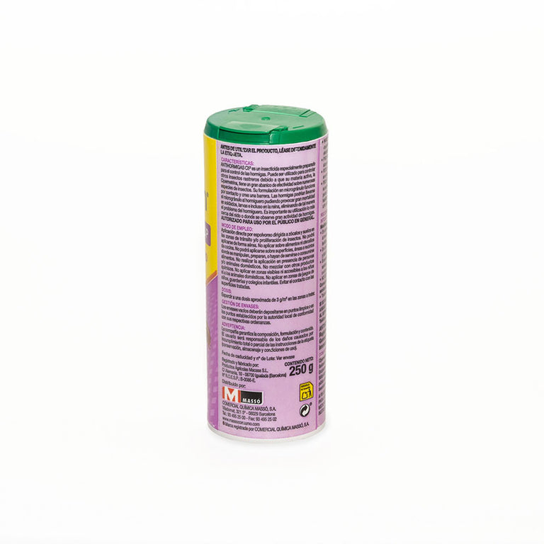 Instrucciones y modo de empleo del insecticida microgranulado Massó Preben 250g