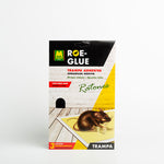 Envase frontal de la trampa adhesiva Roe-Glue de MASSÓ lista para usar sin venenos.