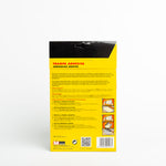 Instrucciones de uso detalladas en el reverso del paquete de trampas adhesivas MASSÓ Roe-Glue.