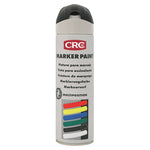 Bote de pintura topográfica CRC Markerpaint negro para señalización profesional en obra
