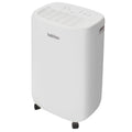 Deshumidificador Habitex H10001 blanco con ruedas y panel de control superior táctil
