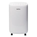 Vista frontal del deshumidificador Habitex H10001 de diseño compacto y moderno para hogar