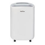 Vista frontal del deshumidificador HABITEX H201 de diseño minimalista y compacto