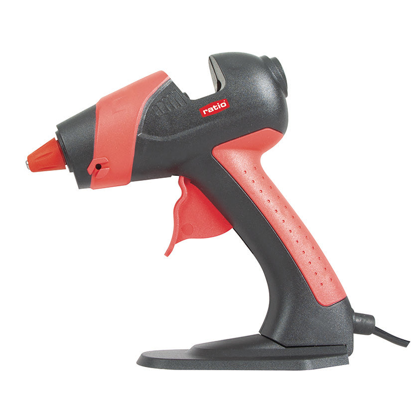 Aplicador de cola termofusible RATIO R-P25 para barras de 7,4mm ideal para proyectos de artesanía y DIY.