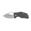 Mini navaja RATIO Inox Sport Tool abierta con hoja de acero inoxidable 3Cr13 y mango G10 negro.