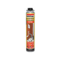 Espuma de poliuretano Soudal Multiusos para aplicación con pistola, envase de 750ml.