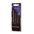 Juego 4 Brocas Porcelánico Blue-Master BW7325 Ø4-8mm