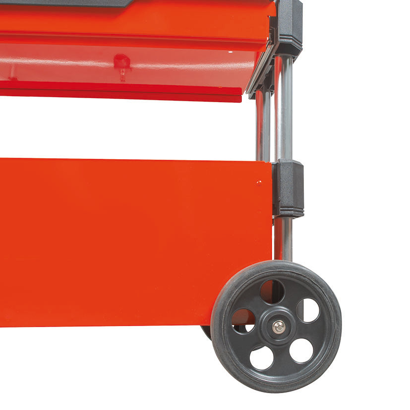 Carro de Servicio Plegable RATIO 7705 - Extensible 4 Bandejas Rígidas