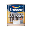 Bote de pintura para radiadores Bruguer blanco satinado 750ml resistente al calor y sin olor