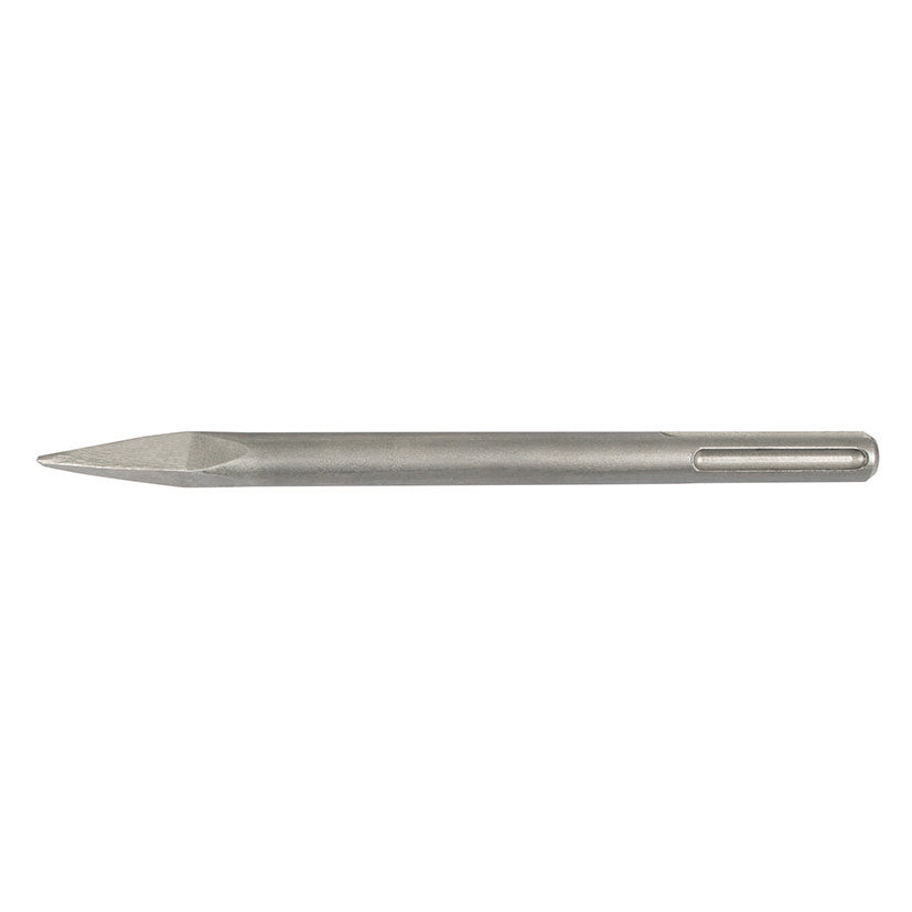 Cincel puntero de acero de alta resistencia compatible con inserción SDS Max para martillo demoledor.