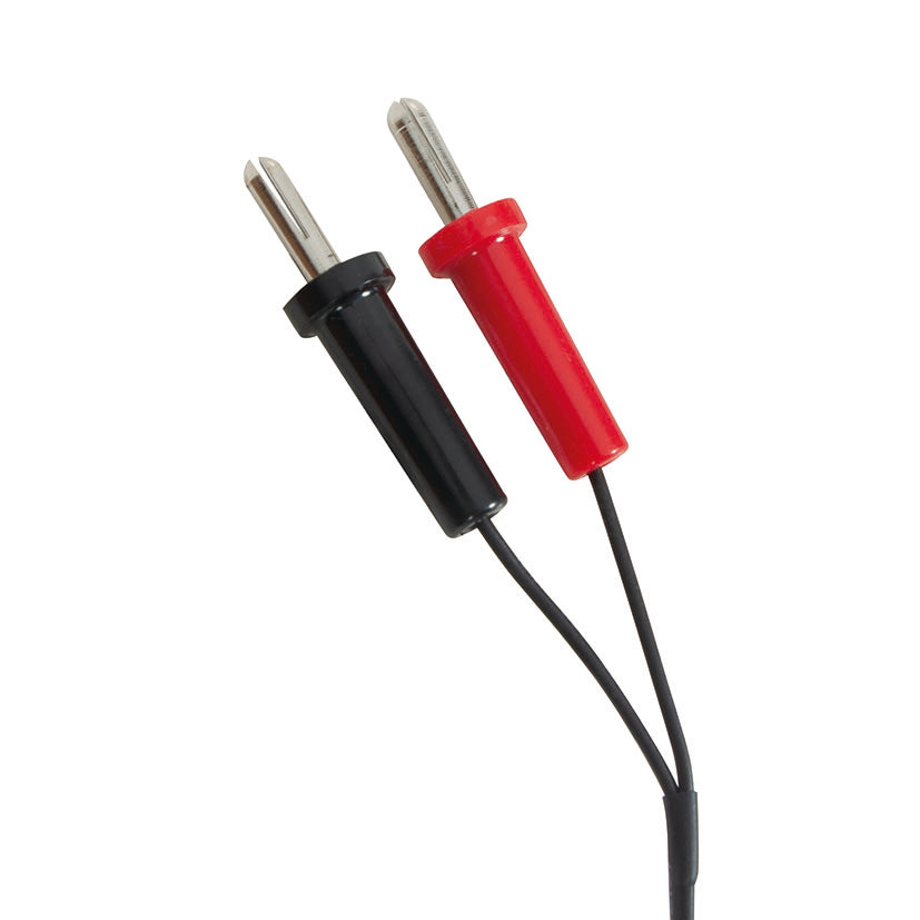 Pinza amperimétrica digital RATIO HT-206D roja y negra con pantalla LCD y selector giratorio de funciones