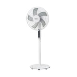 Vista frontal del ventilador de pie HABITEX VPM40 con cabezal de 40 cm