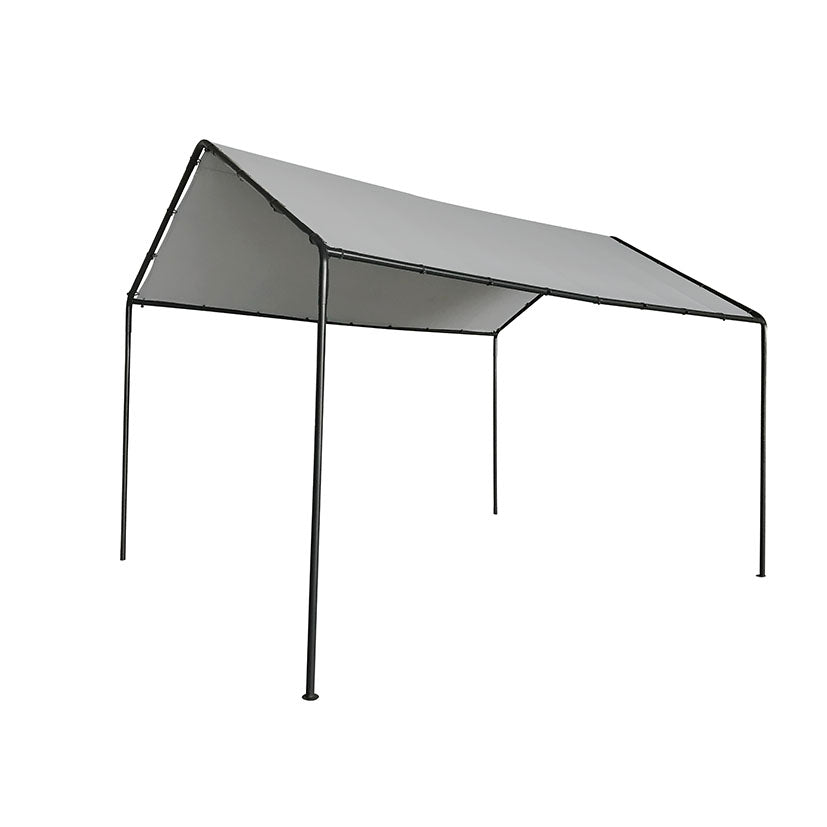 Carpa toldo de jardín 3x4m color antracita con estructura de acero reforzada