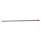 Palo para fregona HABITEX Rex gris oscuro de 140 cm con detalle en rojo