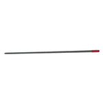 Palo para fregona HABITEX Rex gris oscuro de 140 cm con detalle en rojo