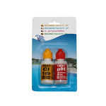 Recambio de reactivos PQS para test de cloro y pH en blíster con dos botes de 15ml