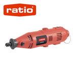 Mini taladro multiherramienta RATIO R-MT135S rojo con selector de velocidad y bloqueo de eje