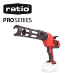 Pistola selladora a batería RATIO ProSeries 18V R-PS20-B para cartuchos de 310ml.