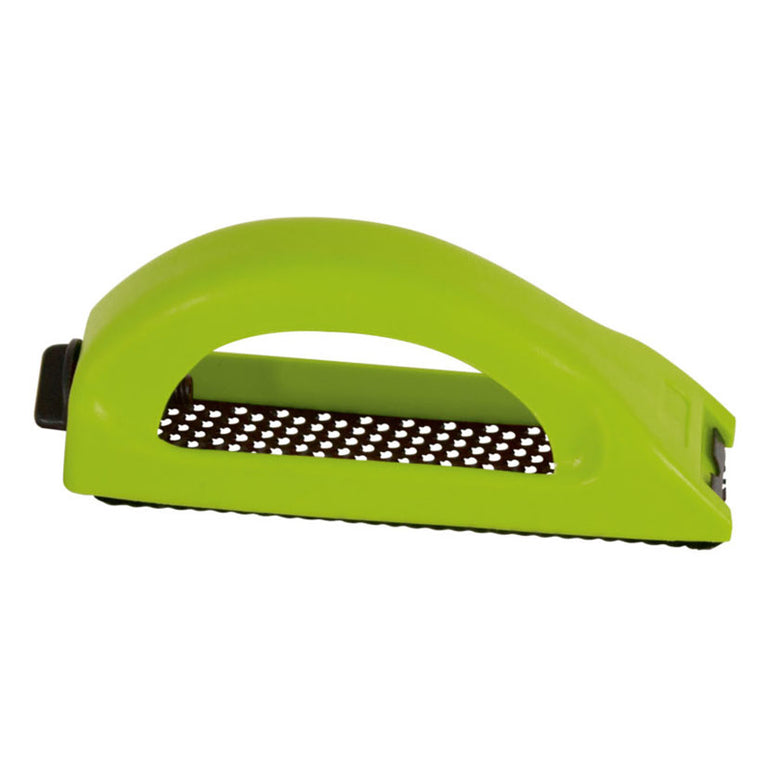 Escofina manual VALLÉS de 140 mm color verde para desbaste de yeso y madera