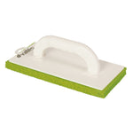 Llana Vallés de goma-espuma verde grano intermedio con mango ergonómico de PE.