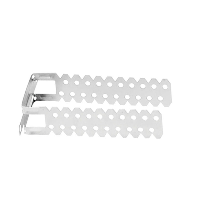 Anclaje directo simple dentado de 51x120 mm para sistemas de placa de yeso.