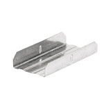 Pieza de empalme metálica para unión de perfiles M6 T47 en trasdosados y techos.