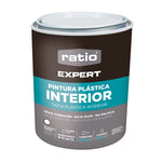 Bote de pintura plástica interior RATIO Expert blanco nieve 750ml