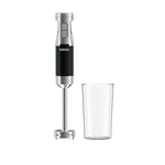 Batidora de mano Habitex SC2401X de acero inoxidable con vaso medidor transparente de 700 ml.