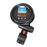 Detalle del candado EHL CBML de 8mm indicando nivel de seguridad 3 y recubrimiento protector de PVC.