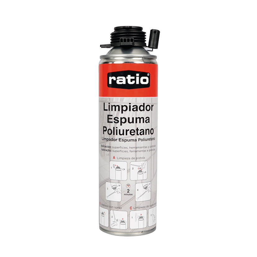 Limpiador de Espuma de Poliuretano RATIO 2 en 1 | Mantenimiento y Limpieza Profesional