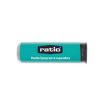 Barra de masilla epoxy reparadora RATIO de color gris para reparaciones rápidas en 5 minutos.