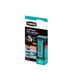 Blíster de masilla epoxy RATIO 48g apta para madera, metal, plástico y hormigón con secado rápido.
