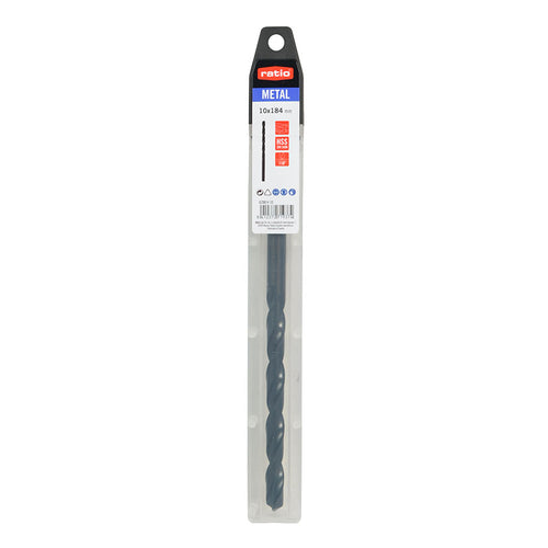 Blíster de protección de la broca para metal RATIO 6298 serie larga con especificaciones técnicas.
