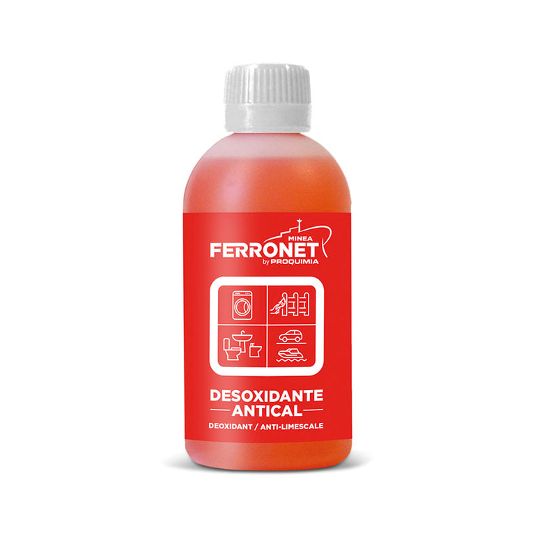 Envase de 350g de desoxidante Ferronet antical para mantenimiento doméstico y náutico