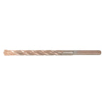 Broca para pared profesional RATIO ProSeries con punta de metal duro 4Z y mango de tres planos antideslizante.