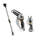 Kit de poda Batavia con minimotosierra NexxSaw, tijera de poda MaxxPack y pértiga telescópica de 1.25 metros.