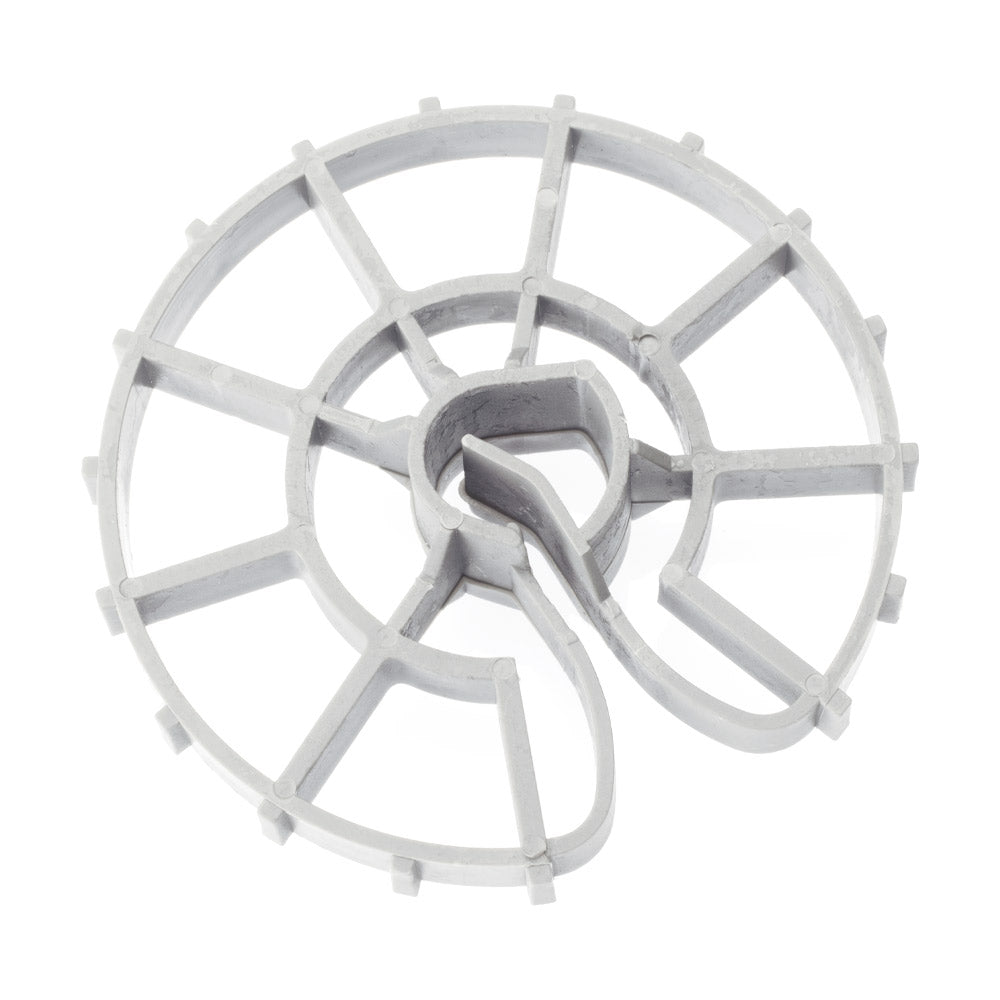 Separador de plástico Tayg Timón para armaduras de encofrado vertical color gris